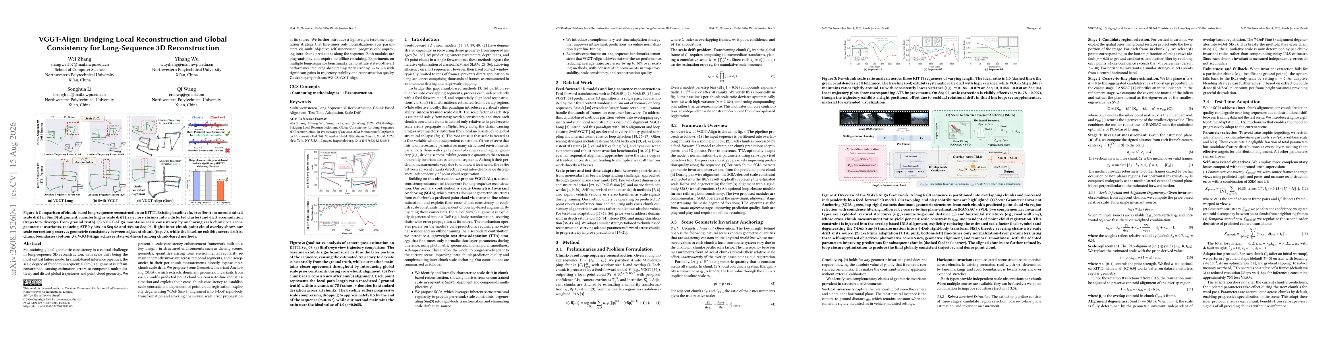 Thumbnail for VGGT-Align: Bridging Local Reconstruction and Global Consistency for Long-Sequence 3D Reconstruction