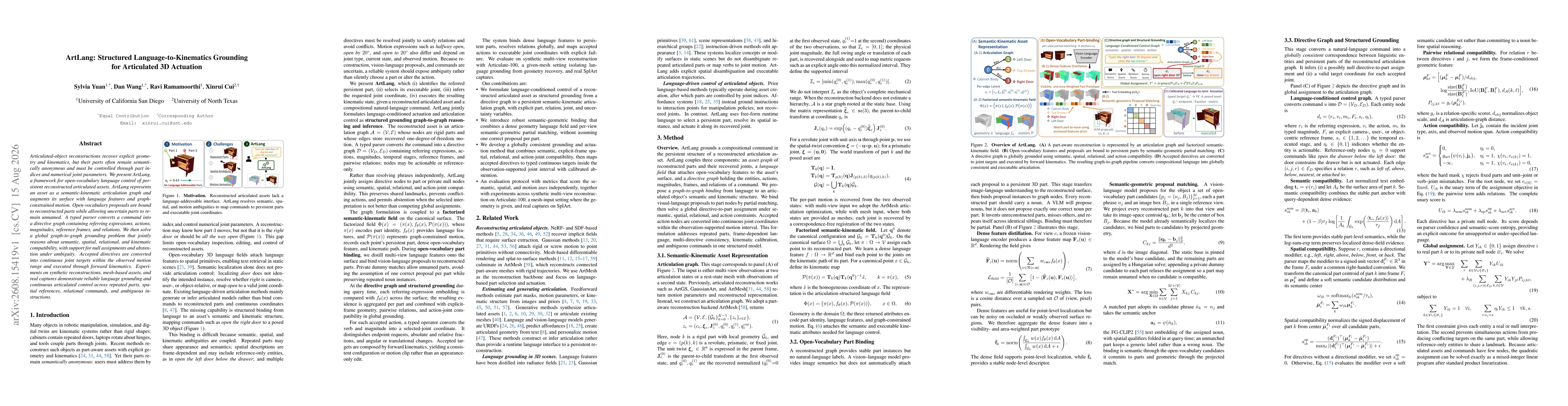 Thumbnail for ArtLang: Structured Language-to-Kinematics Grounding for Articulated 3D Actuation