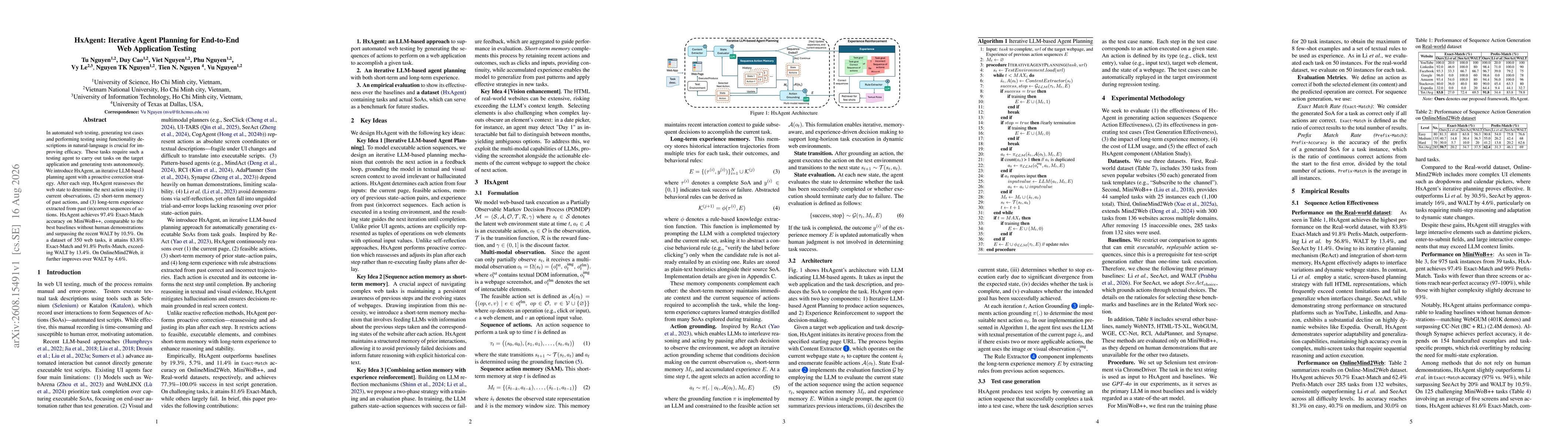 Thumbnail for HxAgent: Iterative Agent Planning for End-to-End Web Application Testing