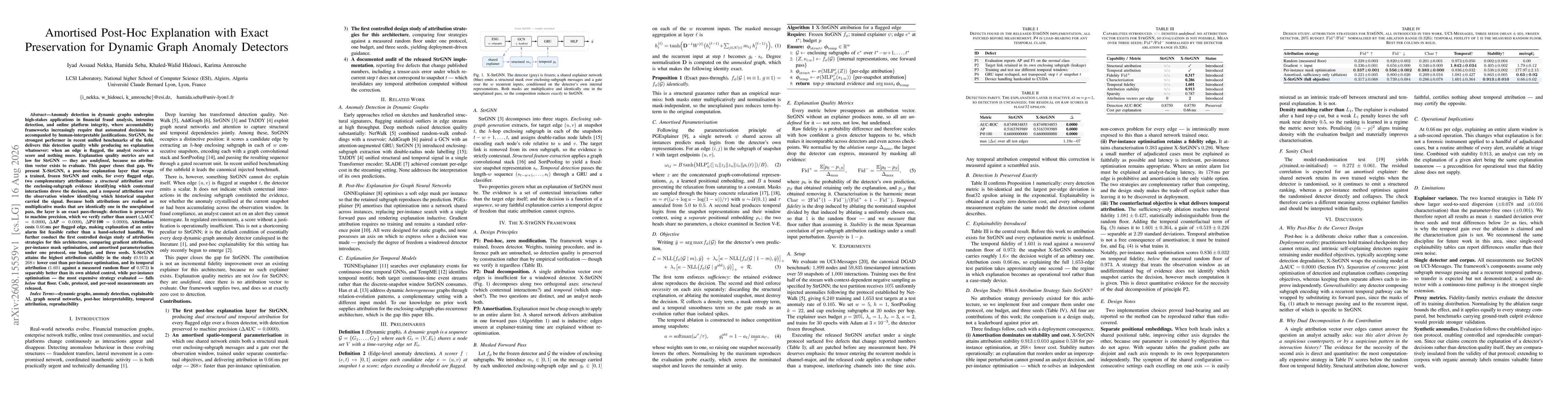 Thumbnail for Amortised Post-Hoc Explanation with Exact Preservation for Dynamic Graph Anomaly Detectors