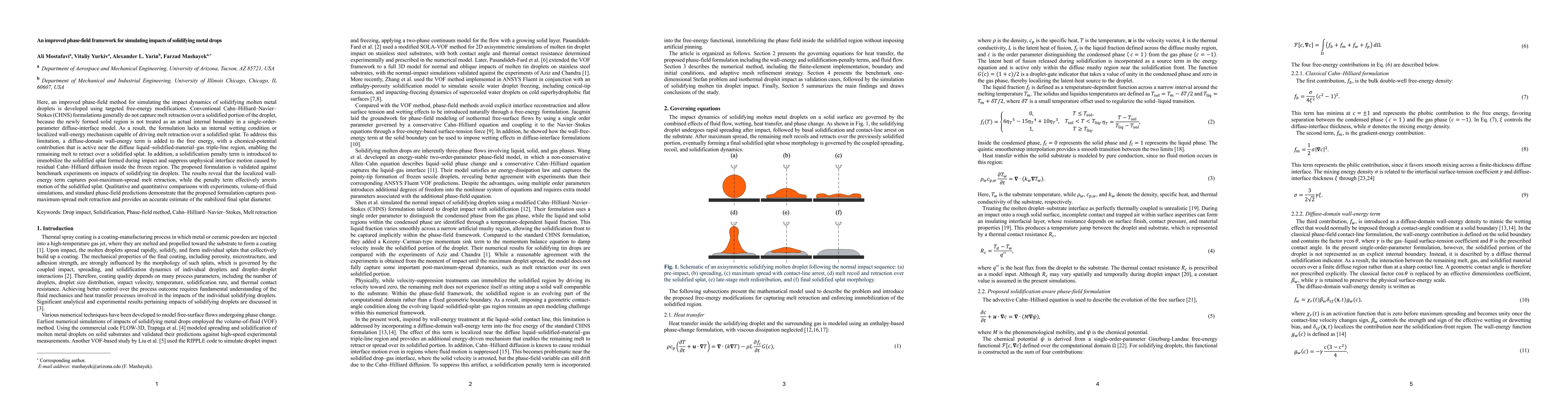 Thumbnail for An improved phase-field framework for simulating impacts of solidifying metal drops