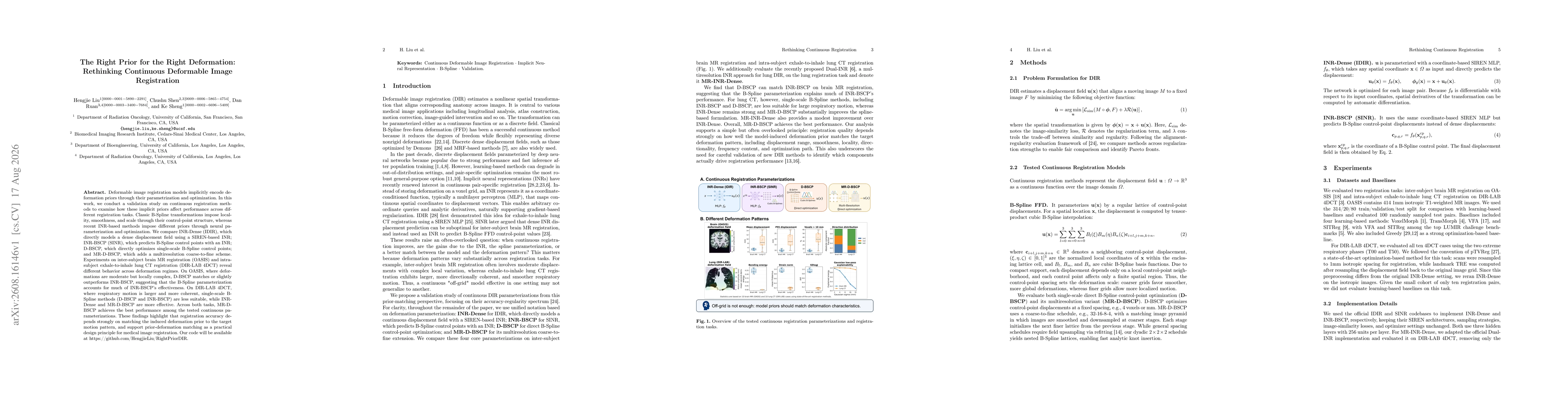 Thumbnail for The Right Prior for the Right Deformation: Rethinking Continuous Deformable Image Registration