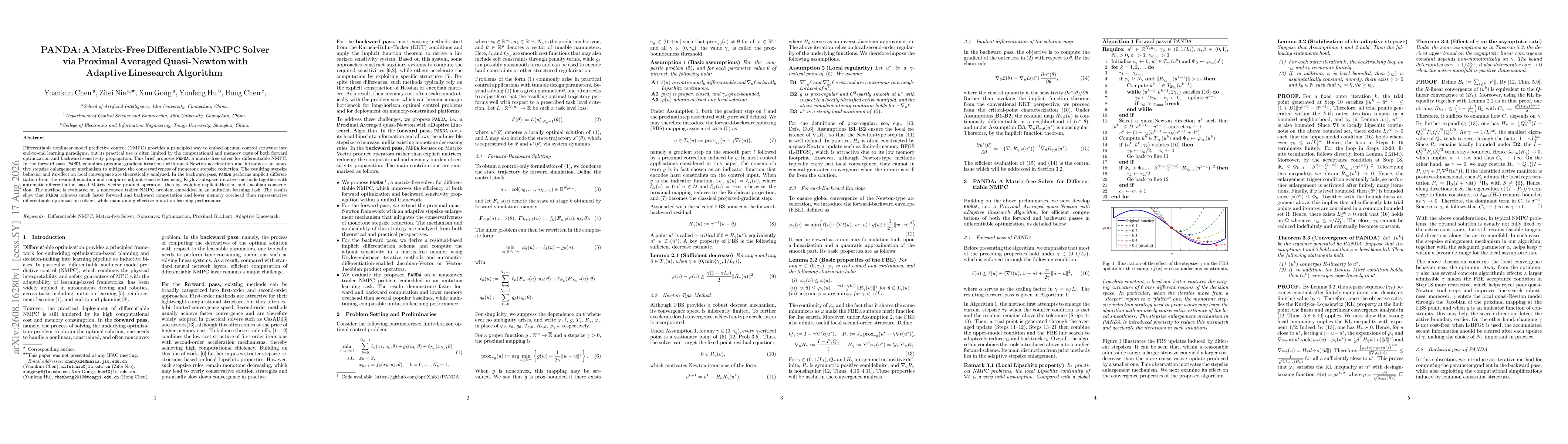 Thumbnail for PANDA:A Matrix-Free Differentiable NMPC Solver via Proximal Averaged Quasi-Newton with Adaptive Linesearch Algorithm