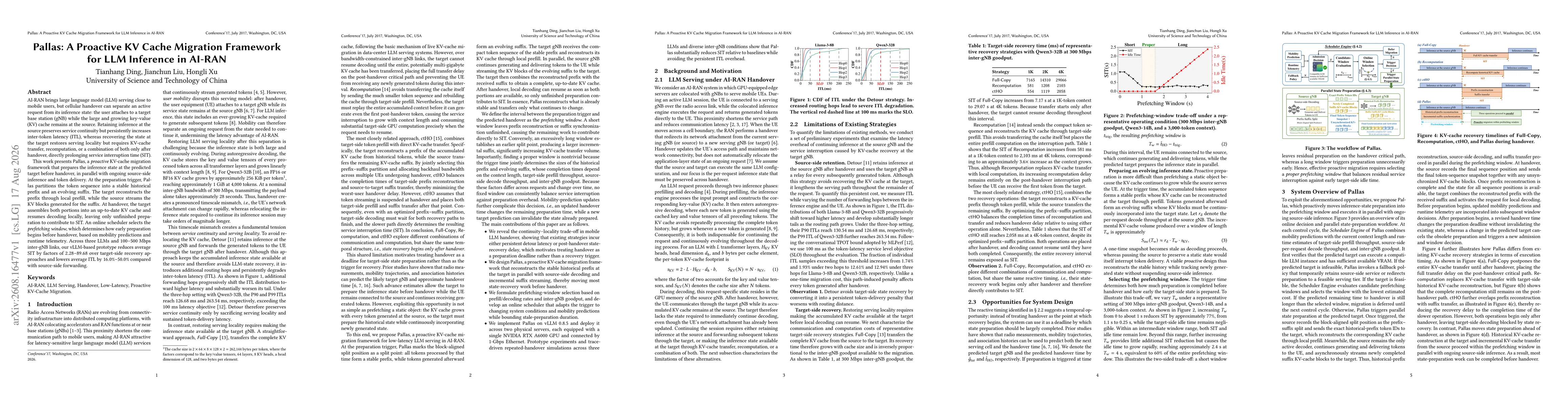Thumbnail for Pallas: A Proactive KV Cache Migration Framework for LLM Inference in AI-RAN