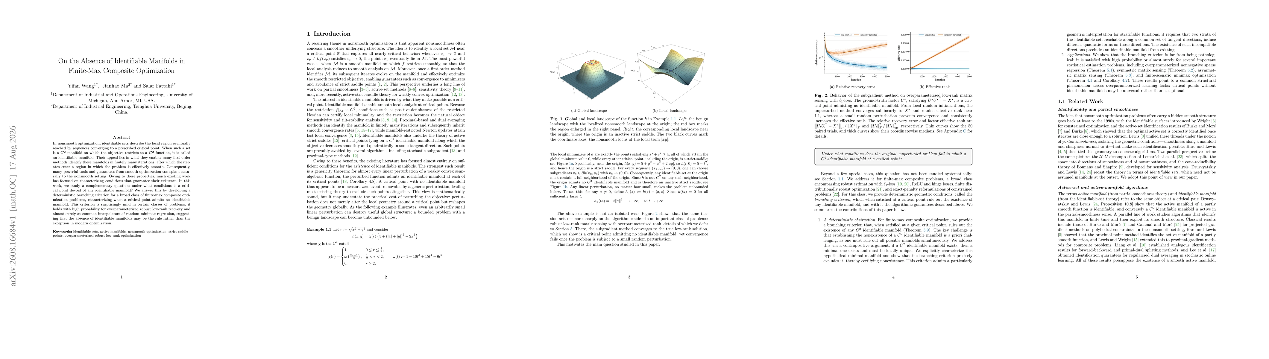 Thumbnail for On the Absence of Identifiable Manifolds in Finite-Max Composite Optimization