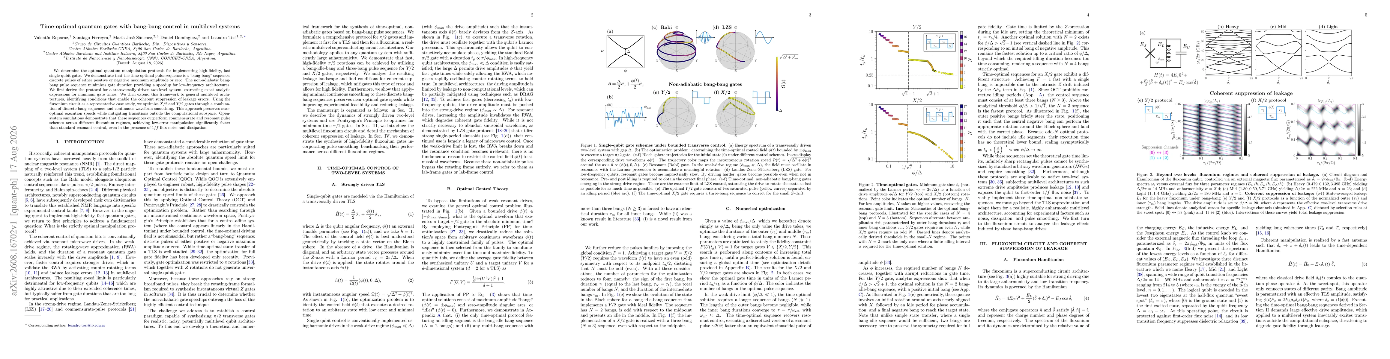 Thumbnail for Time-optimal quantum gates with bang-bang control in multilevel systems