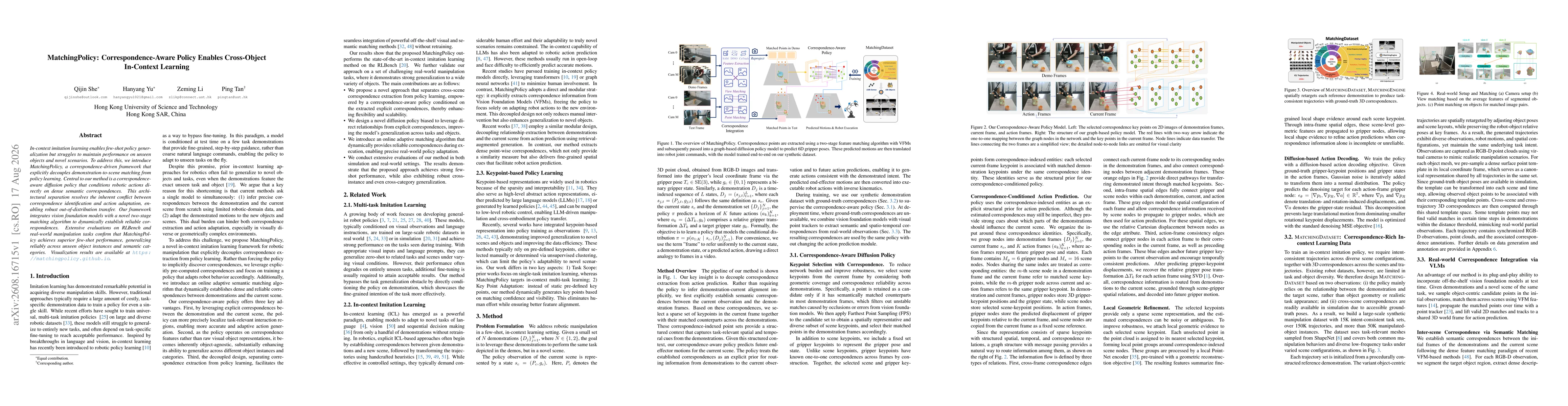 Thumbnail for MatchingPolicy: Correspondence-Aware Policy Enables Cross-Object In-Context Learning