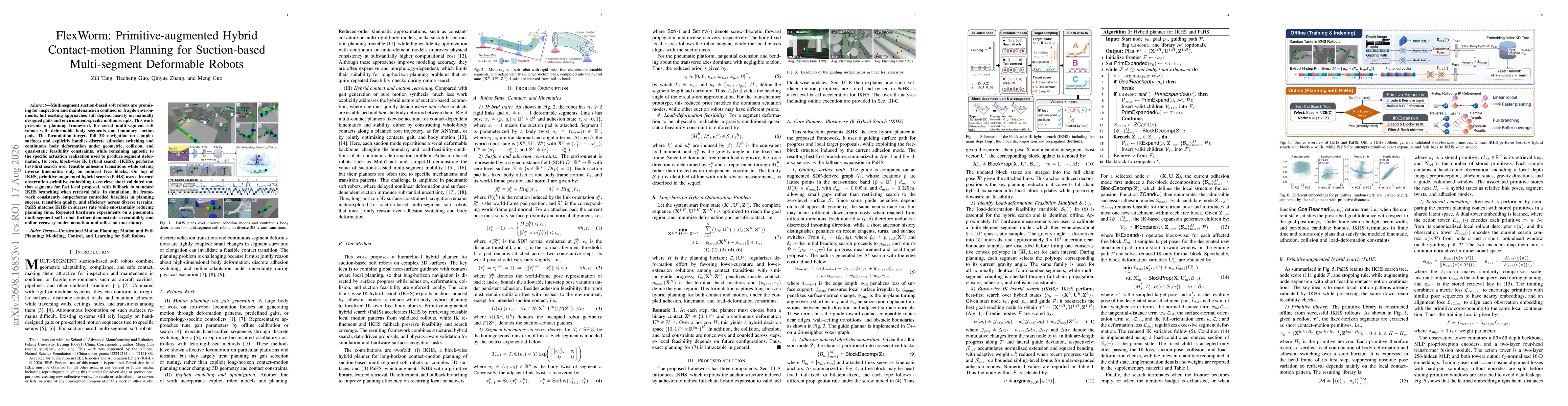 Thumbnail for FlexWorm: Primitive-augmented Hybrid Contact-motion Planning for Suction-based Multi-segment Deformable Robots