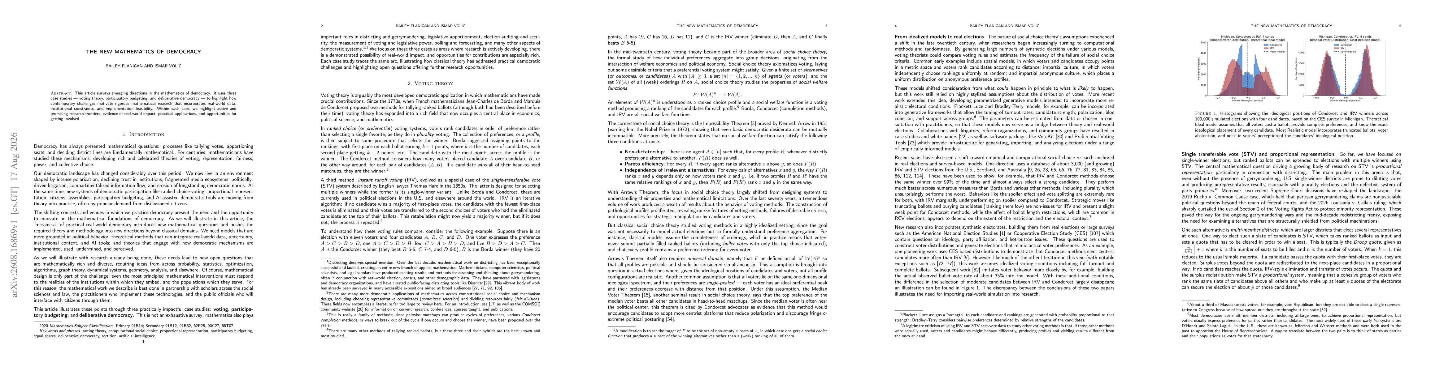 Thumbnail for The New Mathematics of Democracy