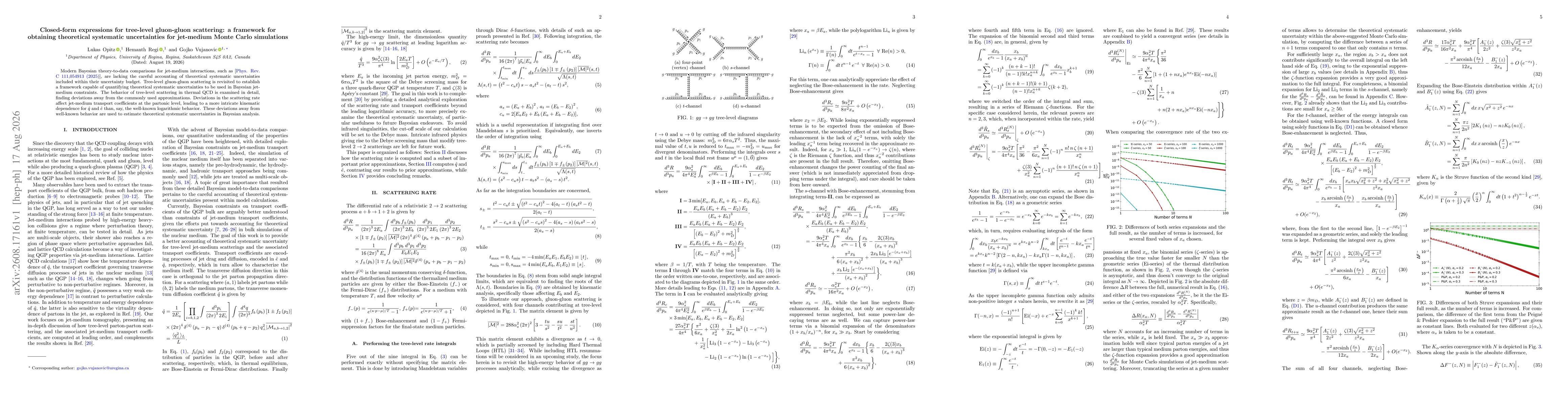 Thumbnail for Closed-form expressions for tree-level gluon-gluon scattering: a framework for obtaining theoretical systematic uncertainties for jet-medium Monte Carlo simulations