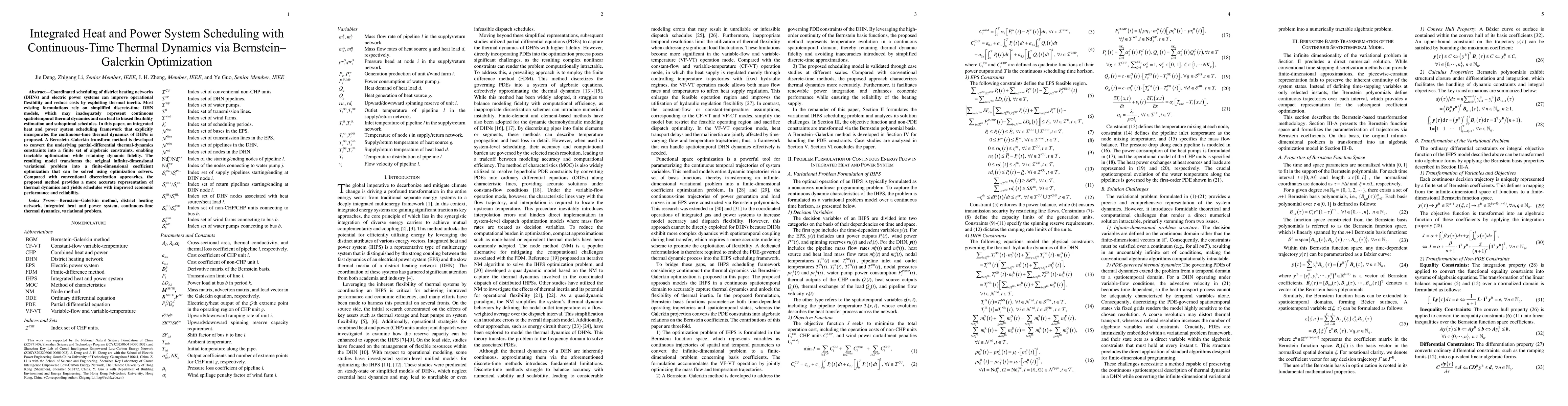 Thumbnail for Integrated Heat and Power System Scheduling with Continuous-Time Thermal Dynamics via Bernstein-Galerkin Optimization