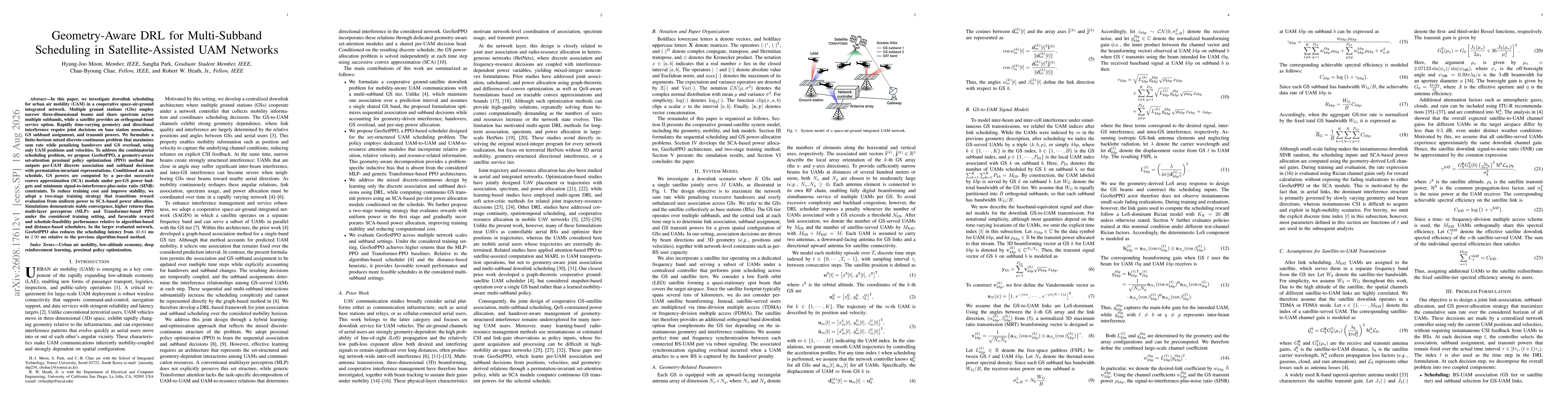 Thumbnail for Geometry-Aware DRL for Multi-Subband Scheduling in Satellite-Assisted UAM Networks