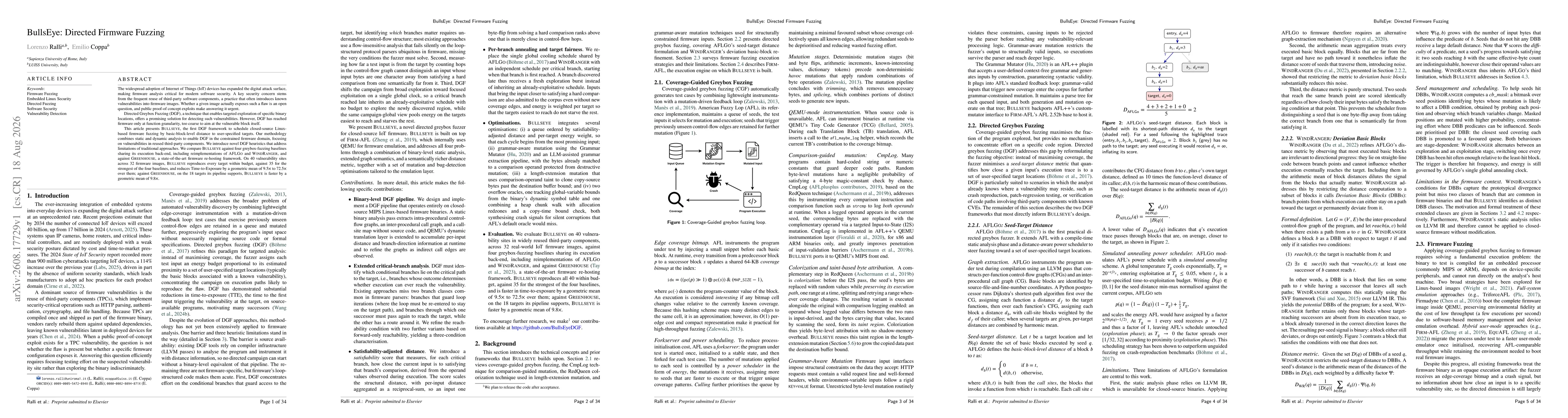 Thumbnail for BullsEye: Directed Firmware Fuzzing
