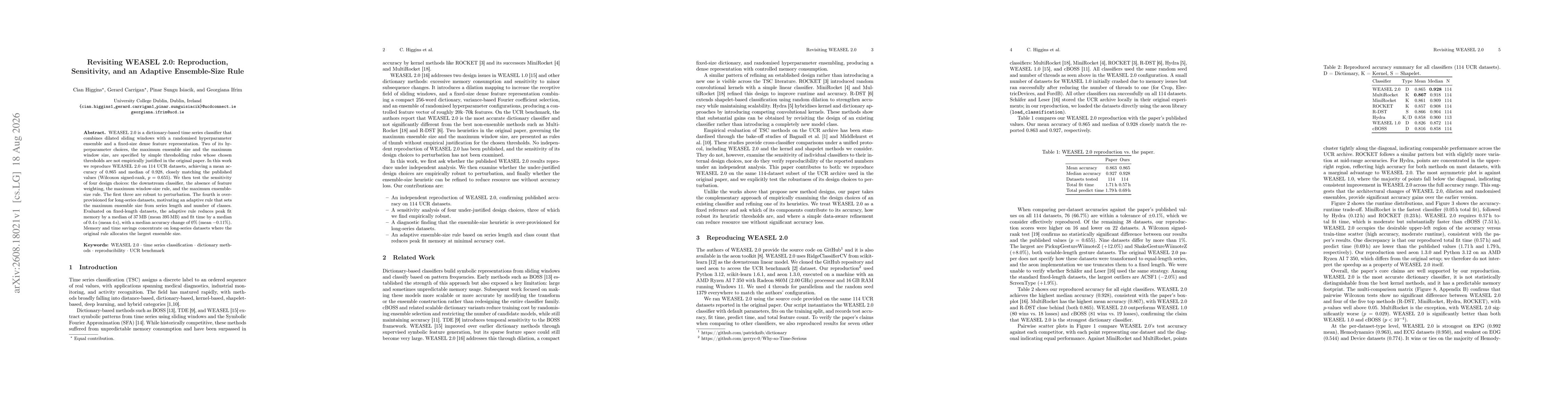 Thumbnail for Revisiting WEASEL 2.0: Reproduction, Sensitivity, and an Adaptive Ensemble-Size Rule