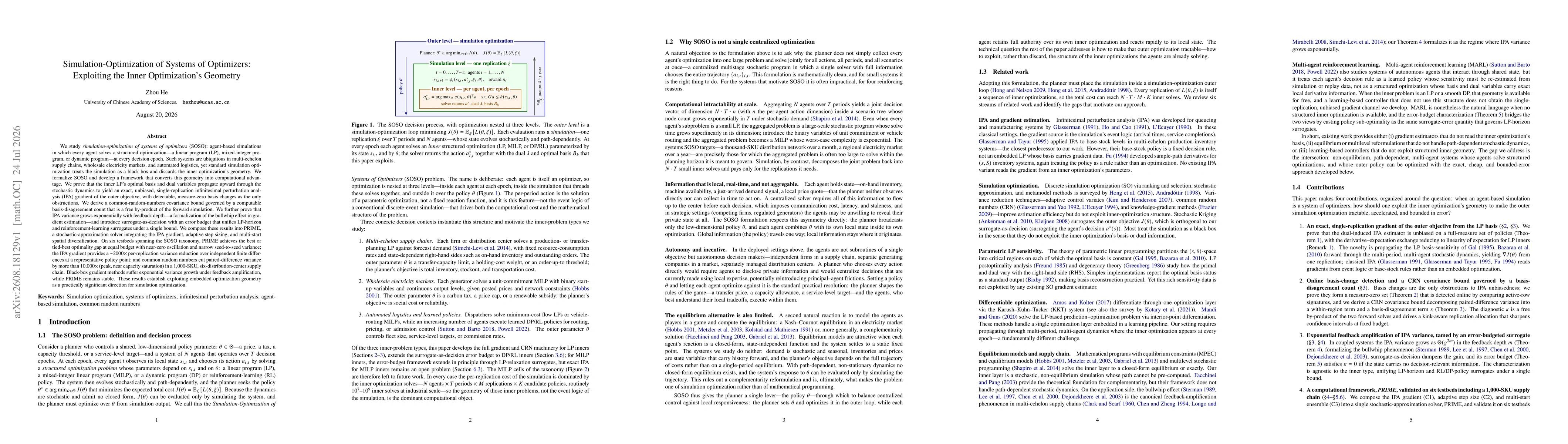 Thumbnail for Simulation-Optimization of Systems of Optimizers: Exploiting the Inner Optimization's Geometry