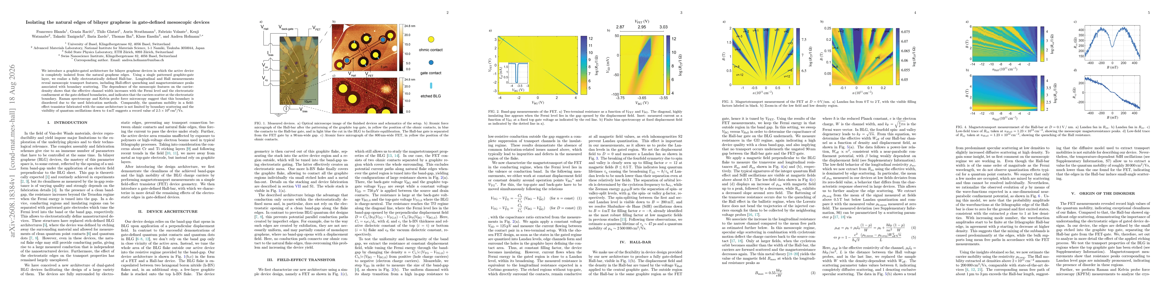 Thumbnail for Isolating the natural edges of bilayer graphene in gate-defined mesoscopic devices
