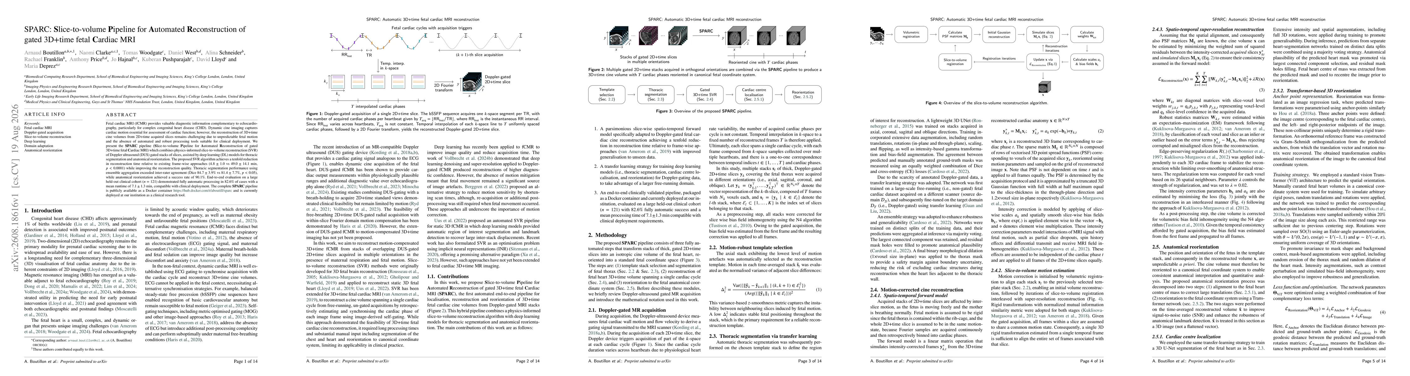 Thumbnail for SPARC: Slice-to-volume Pipeline for Automated Reconstruction of gated 3D+time fetal Cardiac MRI