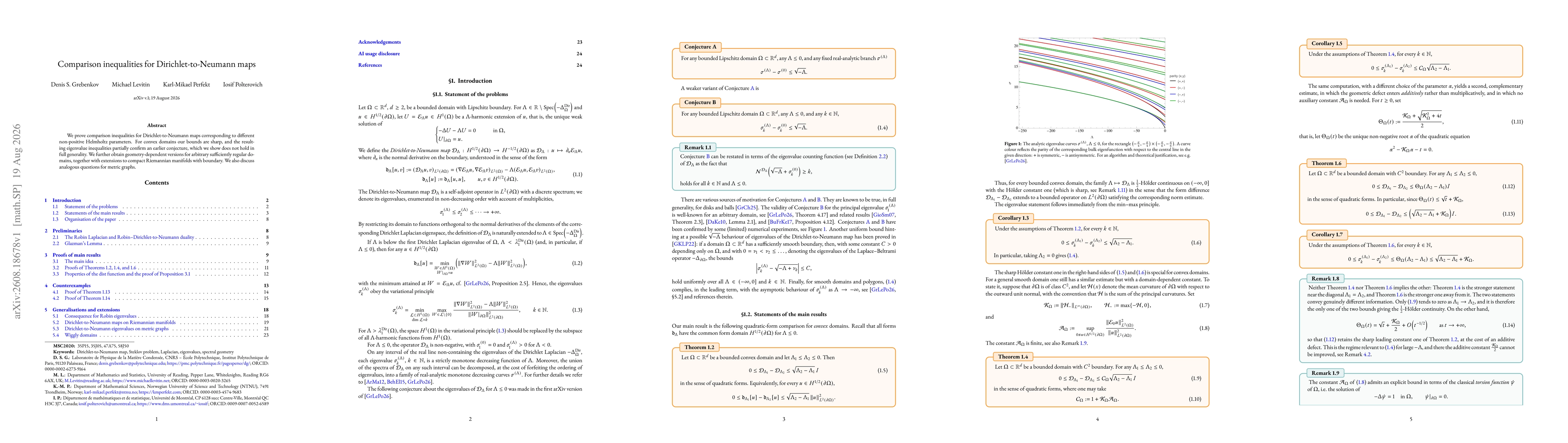 Thumbnail for Comparison inequalities for Dirichlet-to-Neumann maps