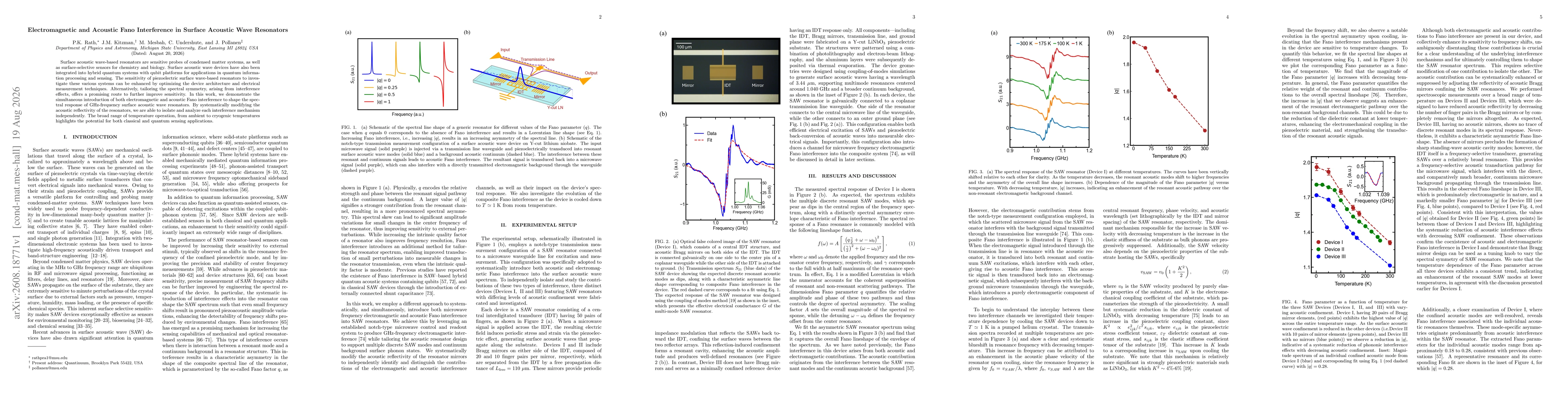 Thumbnail for Electromagnetic and Acoustic Fano Interference in Surface Acoustic Wave Resonators