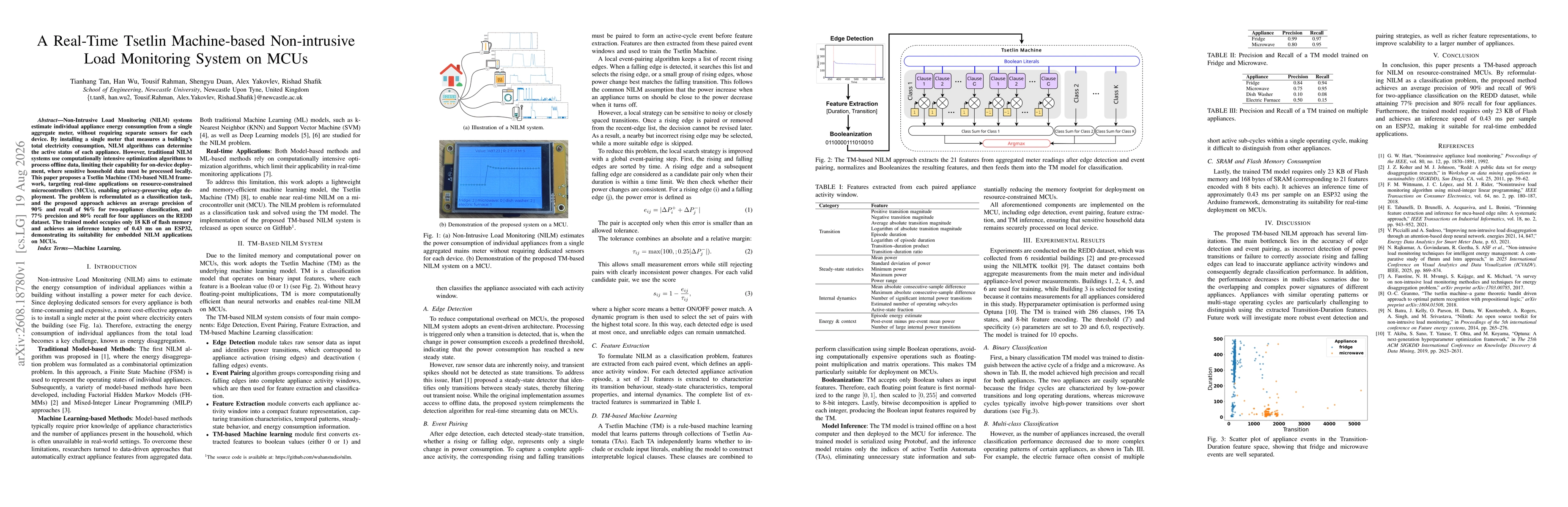 Thumbnail for A Real-Time Tsetlin Machine-based Non-intrusive Load Monitoring System on MCUs