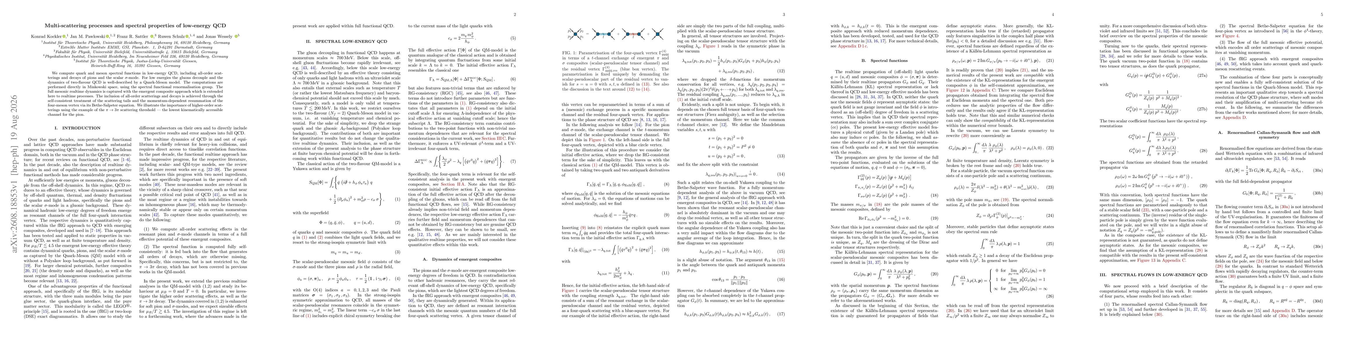 Thumbnail for Multi-scattering processes and spectral properties of low-energy QCD