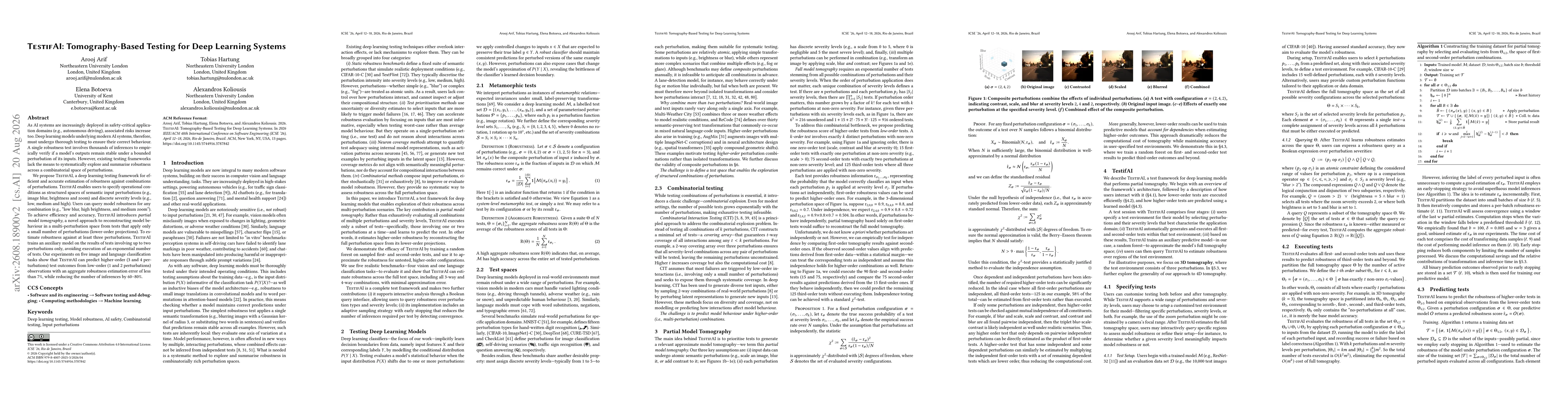 Thumbnail for TestifAI: Tomography-Based Testing for Deep Learning Systems