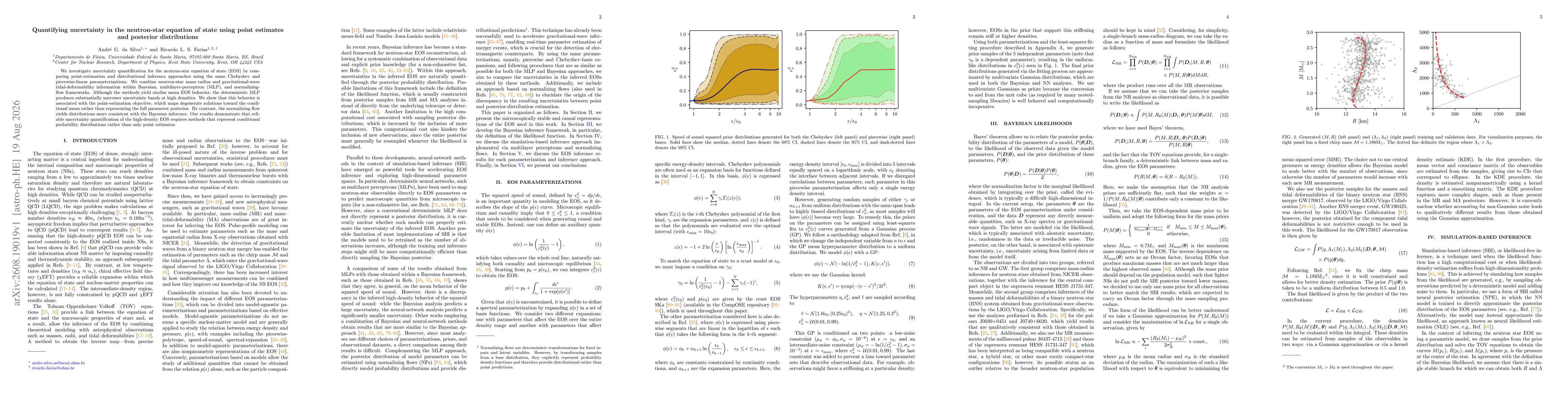 Thumbnail for Quantifying uncertainty in the neutron-star equation of state using point estimates and posterior distributions