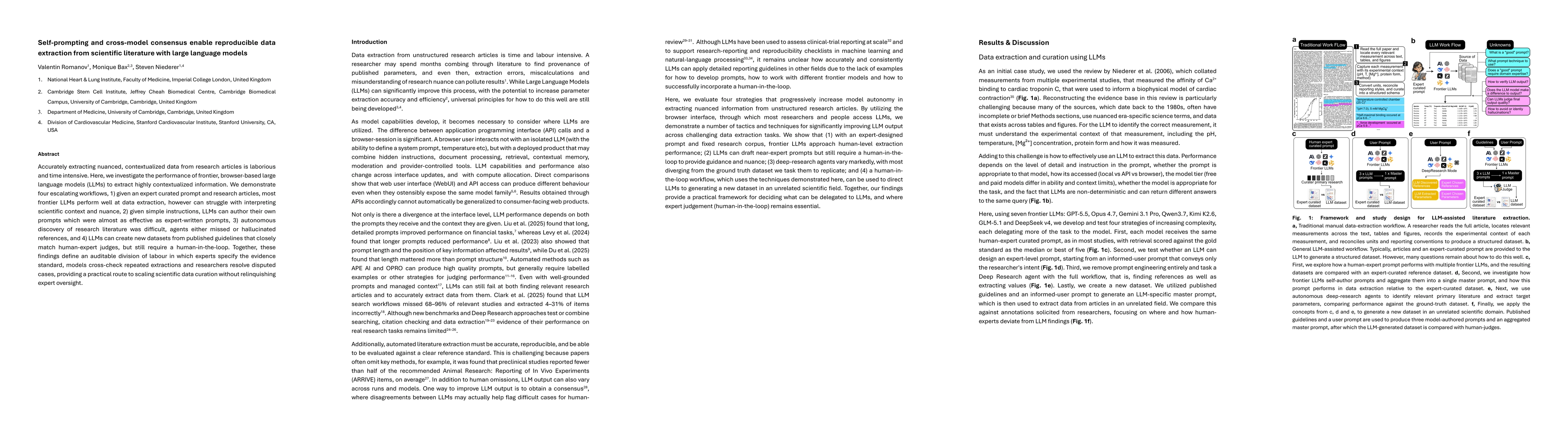 Thumbnail for Self-prompting and cross-model consensus enable reproducible data extraction from scientific literature with large language models