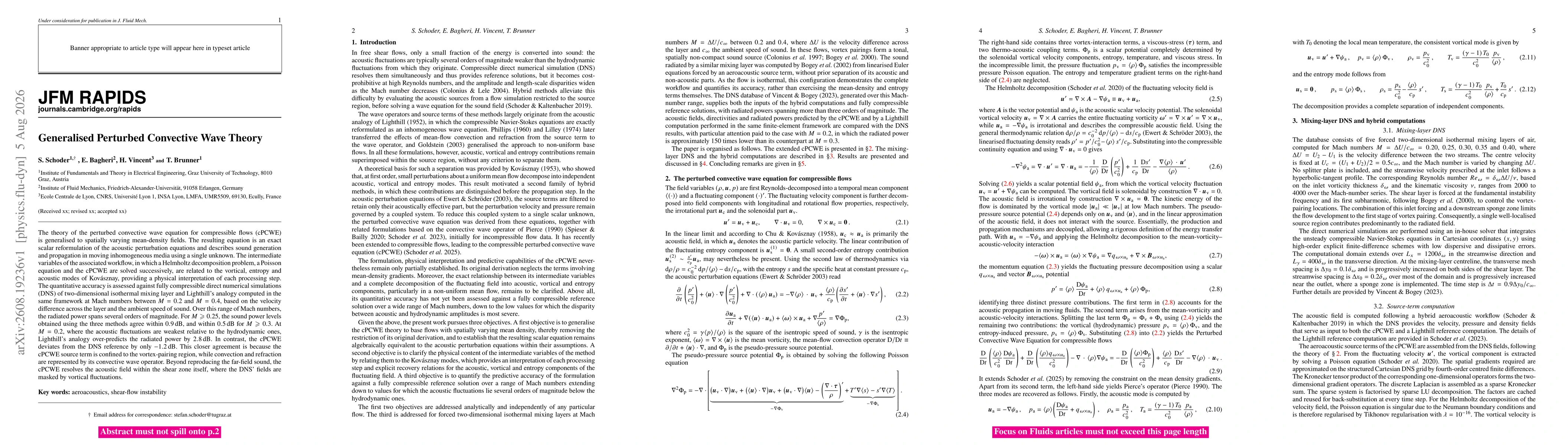 Thumbnail for Generalised Perturbed Convective Wave Theory