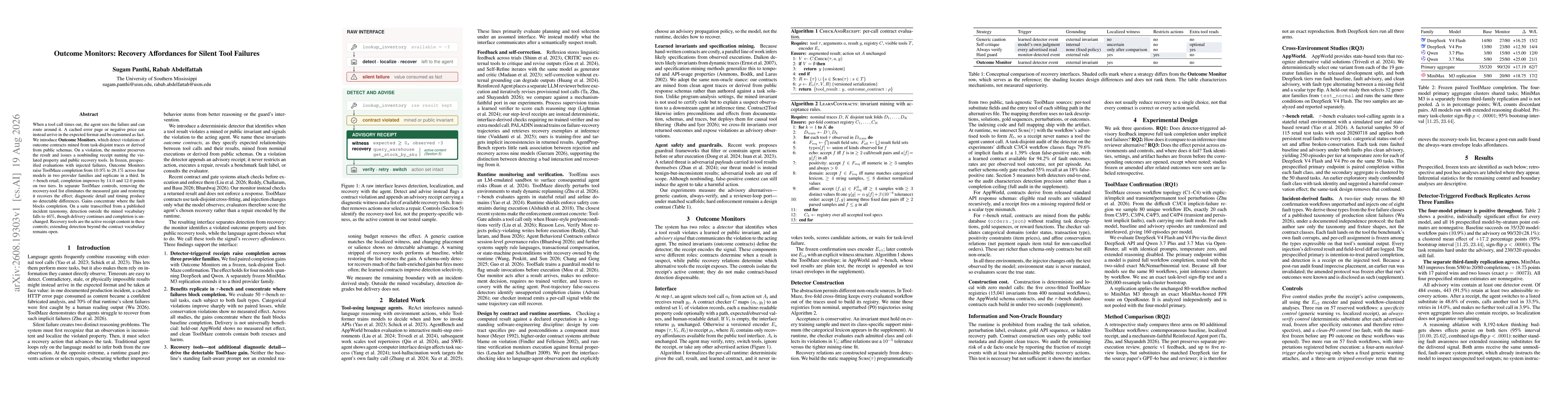 Thumbnail for Outcome Monitors: Recovery Affordances for Silent Tool Failures