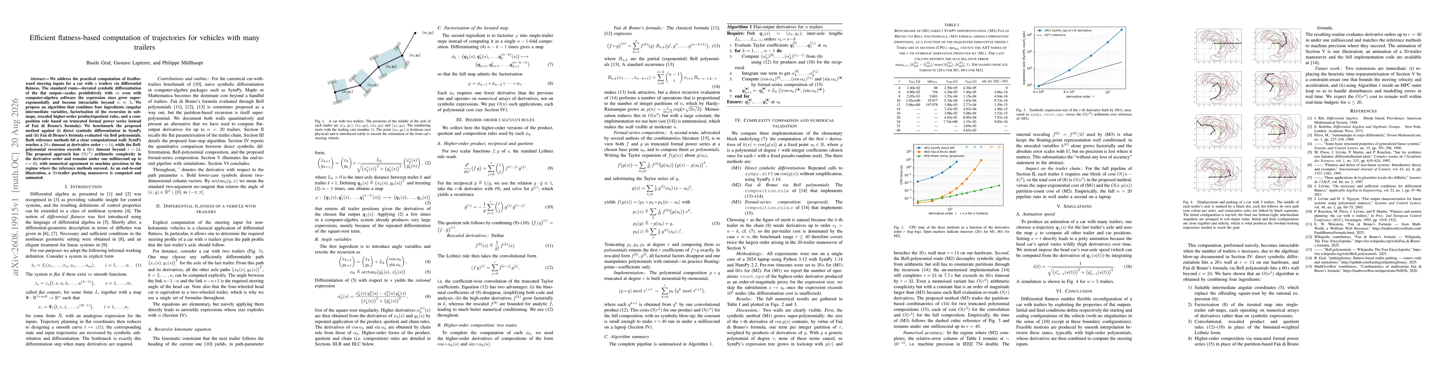 Thumbnail for Efficient flatness-based computation of trajectories for vehicles with many trailers
