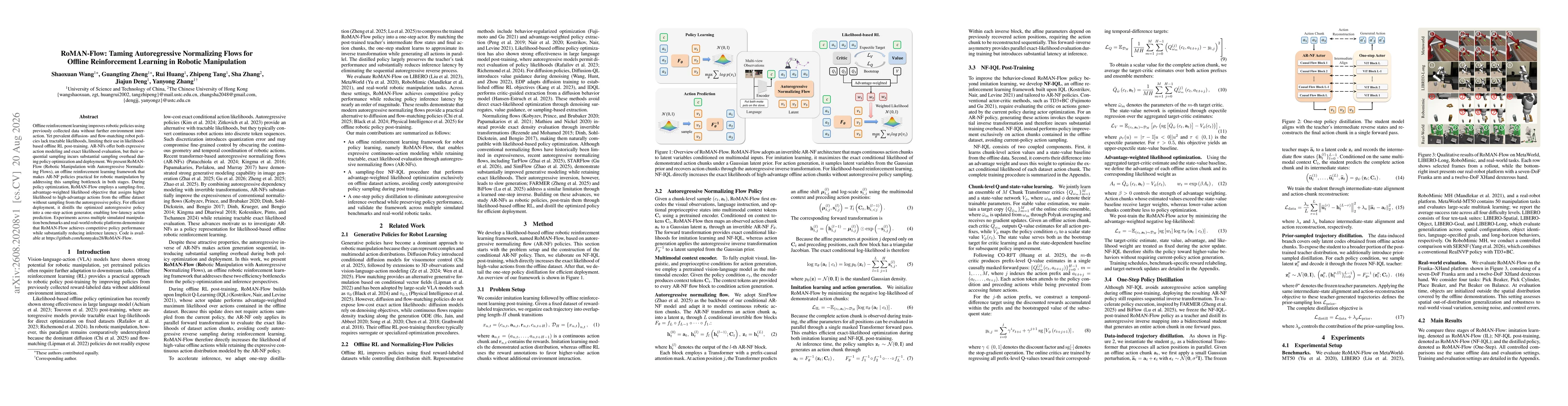 Thumbnail for RoMAN-Flow: Taming Autoregressive Normalizing Flows for Offline Reinforcement Learning in Robotic Manipulation