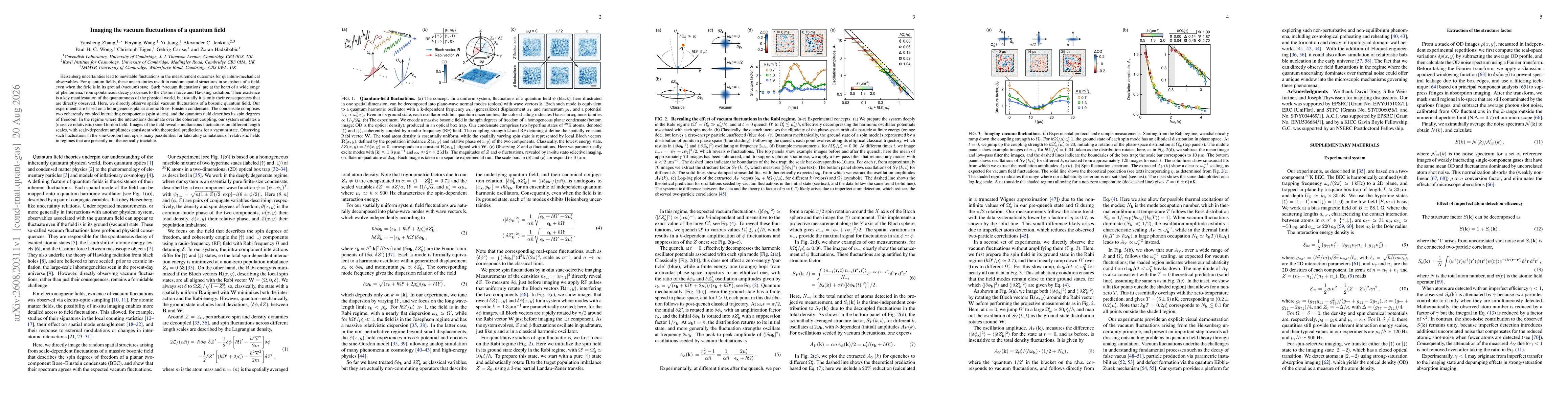 Thumbnail for Imaging the vacuum fluctuations of a quantum field