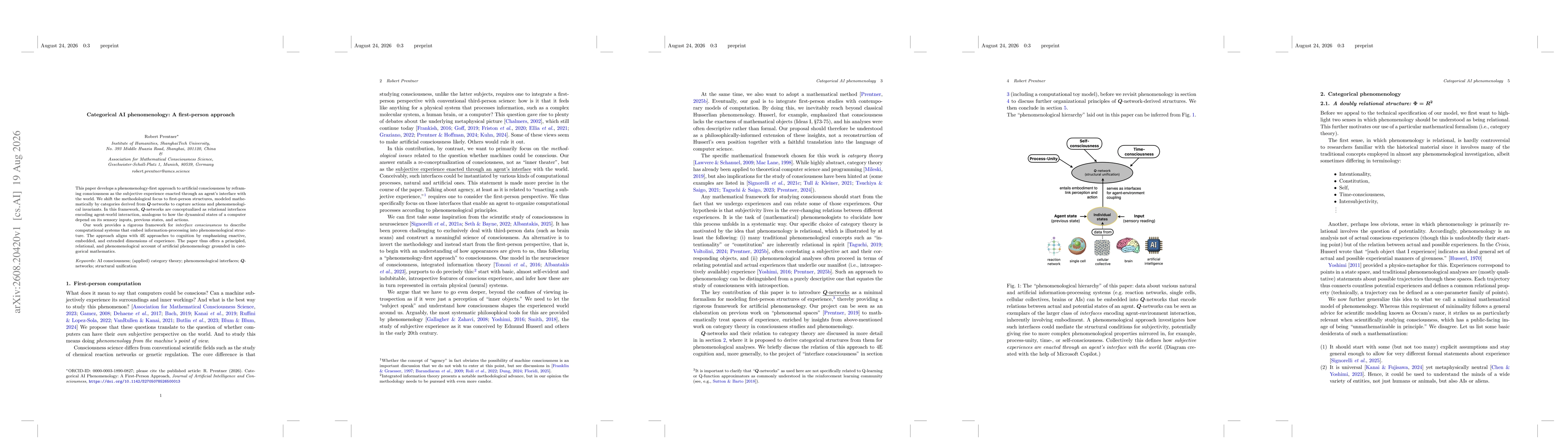 Thumbnail for Categorical AI phenomenology: A first-person approach