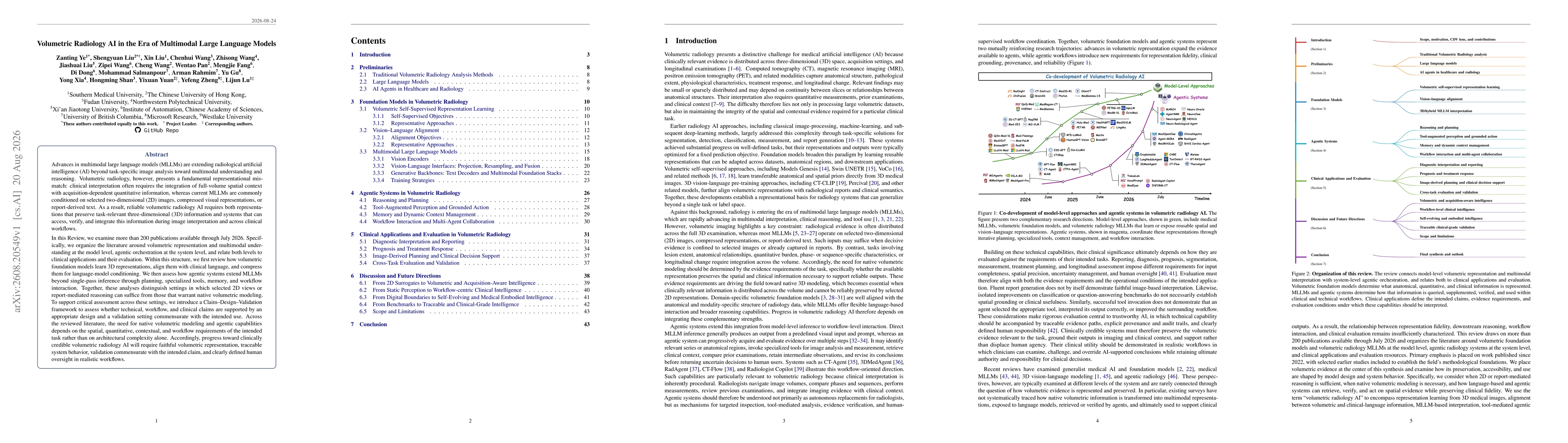 Thumbnail for Volumetric Radiology AI in the Era of Multimodal Large Language Models