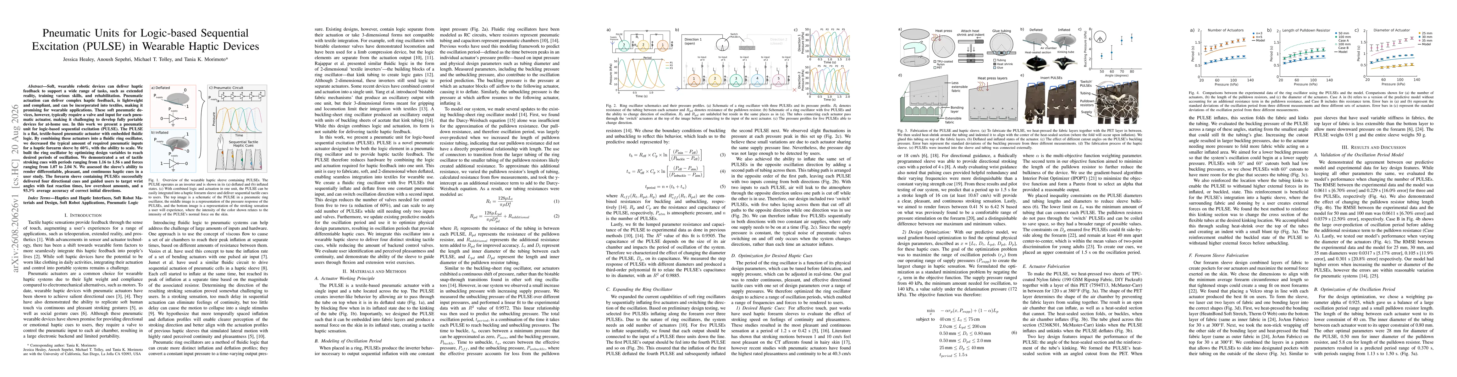 Thumbnail for Pneumatic Units for Logic-based Sequential Excitation (PULSE) in Wearable Haptic Devices