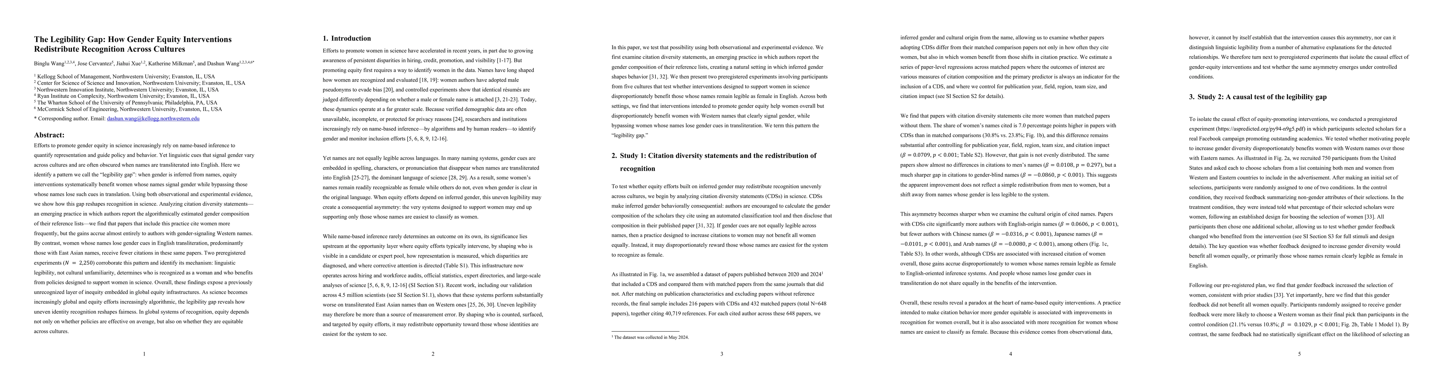 Thumbnail for The Legibility Gap: How Gender Equity Interventions Redistribute Recognition Across Cultures