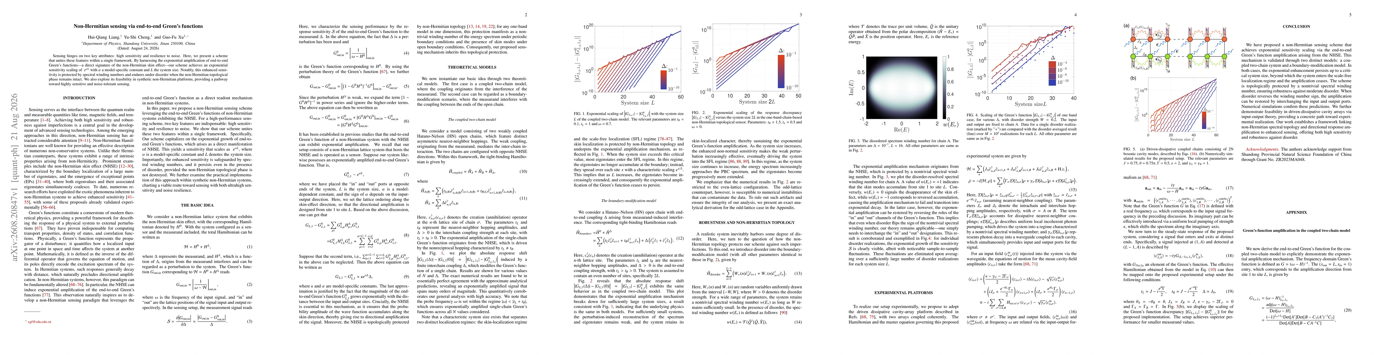 Thumbnail for Non-Hermitian sensing via end-to-end Green's functions