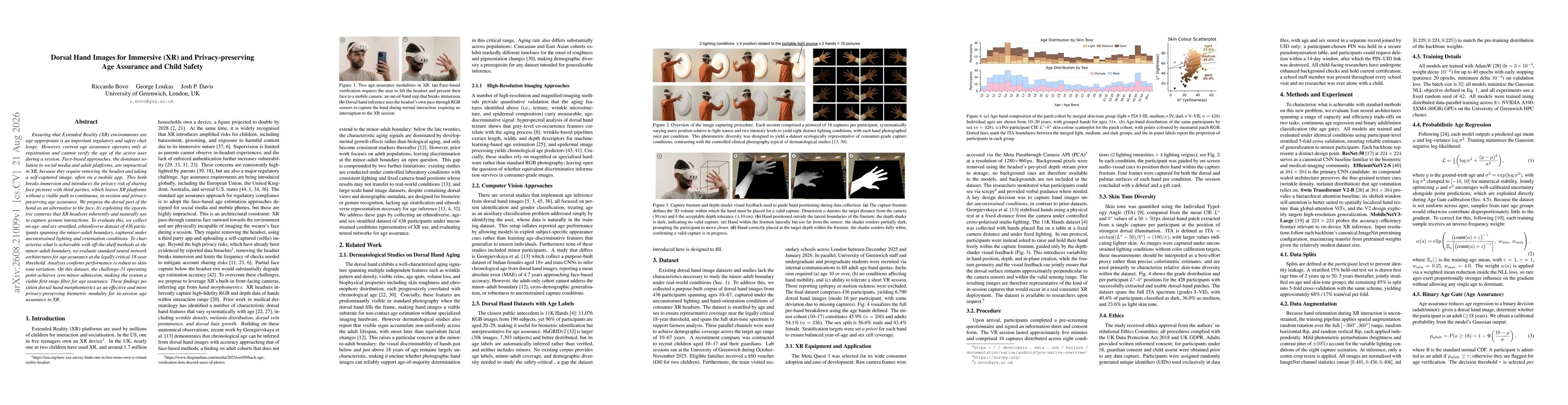 Thumbnail for Dorsal Hand Images for Immersive (XR) and Privacy-preserving Age Assurance and Child Safety