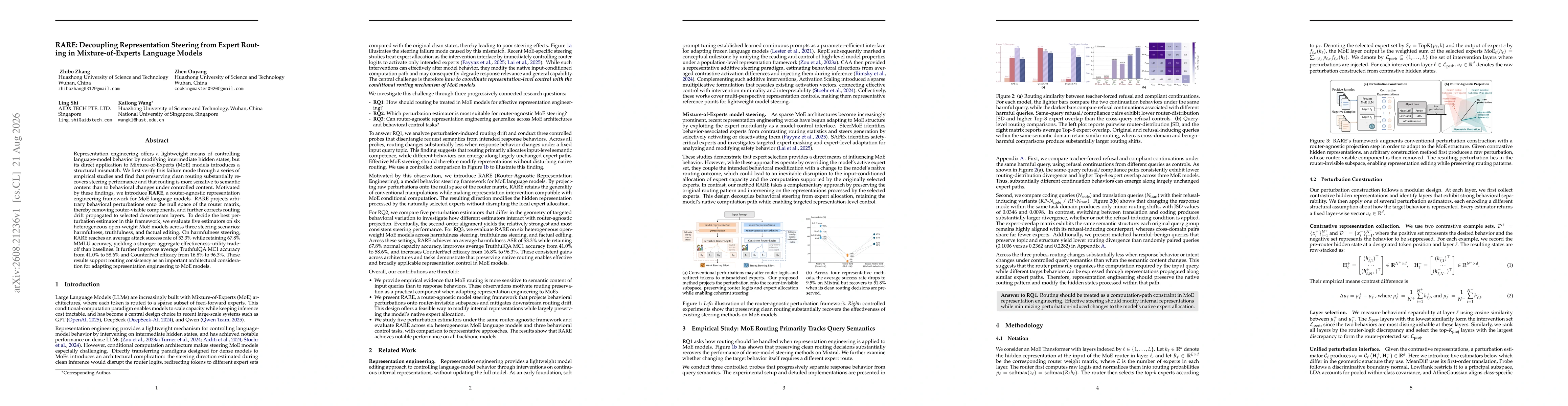 Thumbnail for RARE: Decoupling Representation Steering from Expert Routing in Mixture-of-Experts Language Models