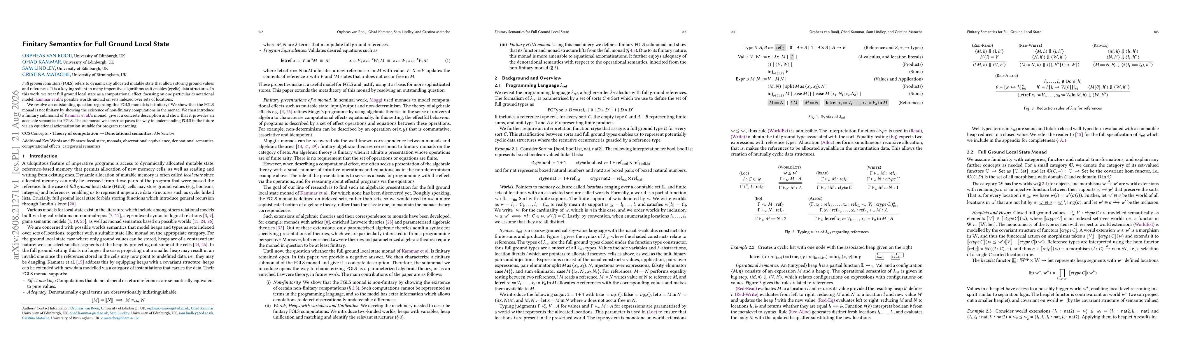 Thumbnail for Finitary Semantics for Full Ground Local State