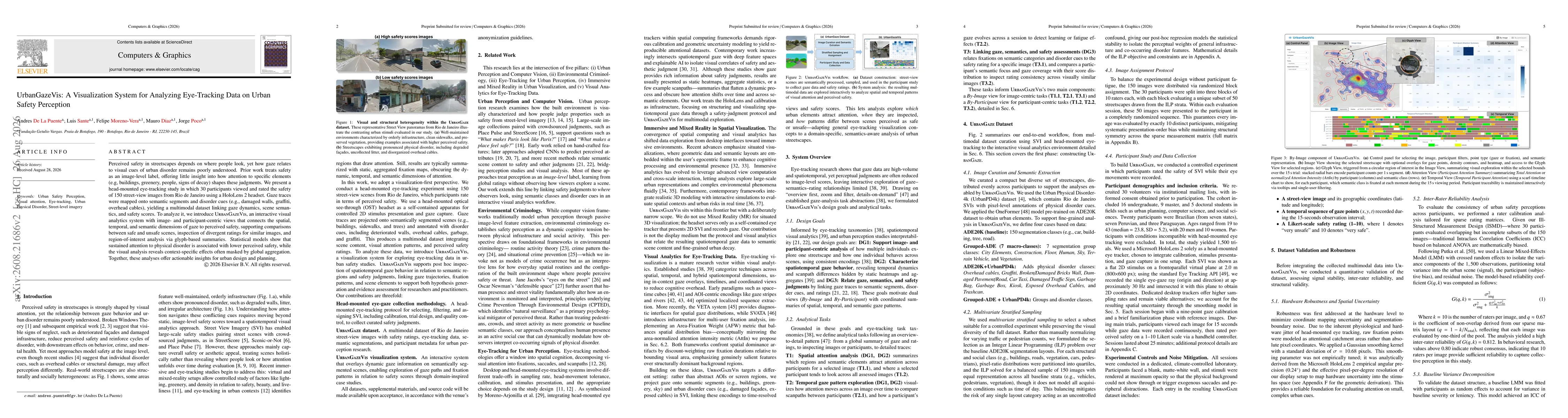 Thumbnail for UrbanGazeVis: A Visualization System for Analyzing Eye-Tracking Data on Urban Safety Perception
