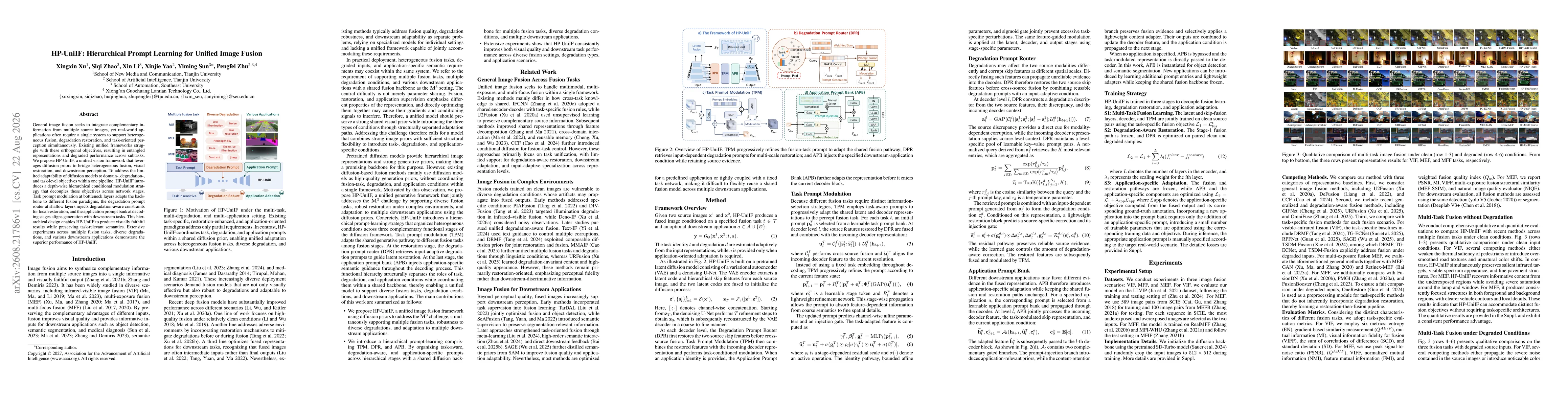 Thumbnail for HP-UniIF: Hierarchical Prompt Learning for Unified Image Fusion