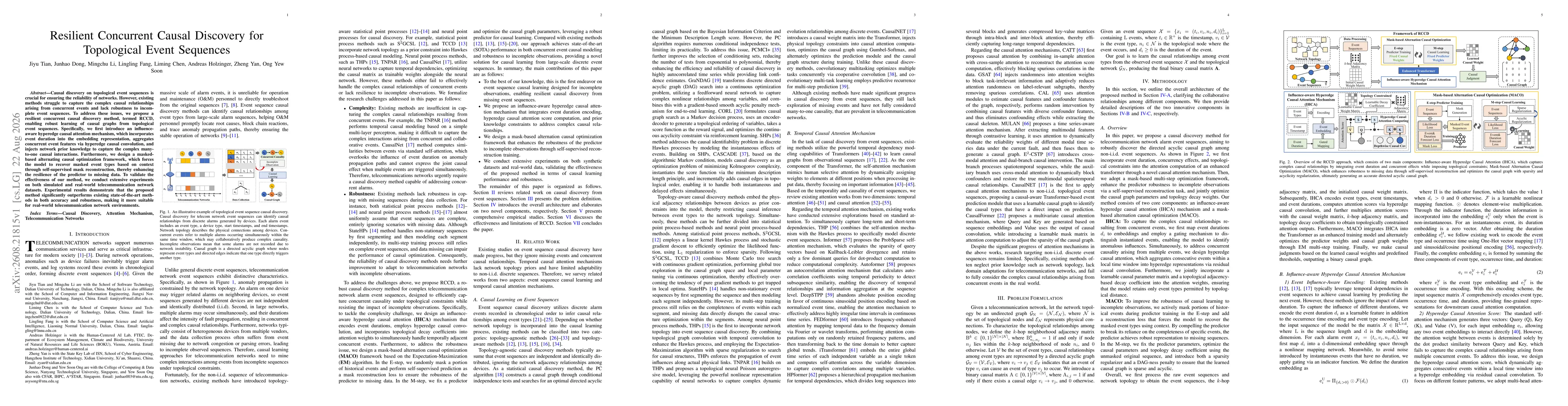 Thumbnail for Resilient Concurrent Causal Discovery for Topological Event Sequences