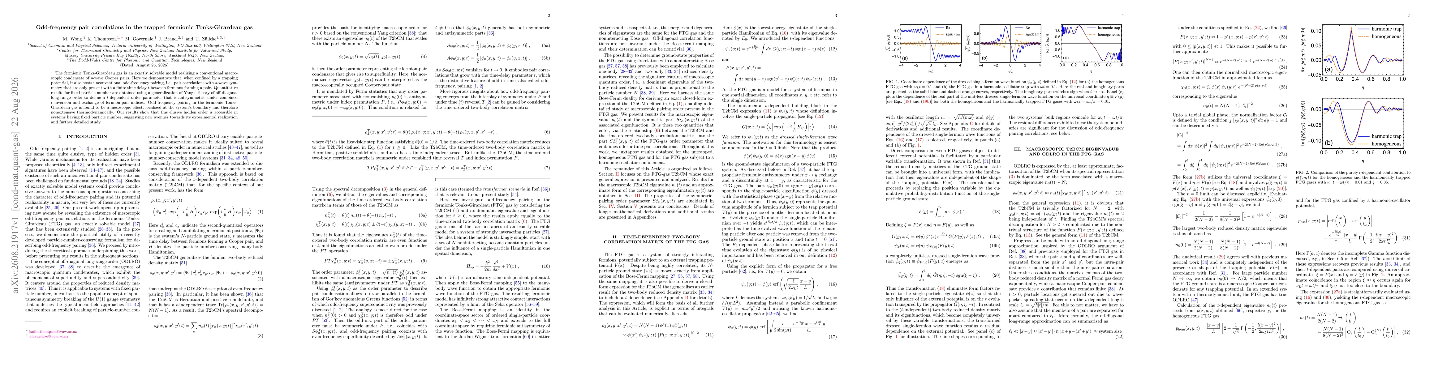 Thumbnail for Odd-frequency pair correlations in the trapped fermionic Tonks-Girardeau gas