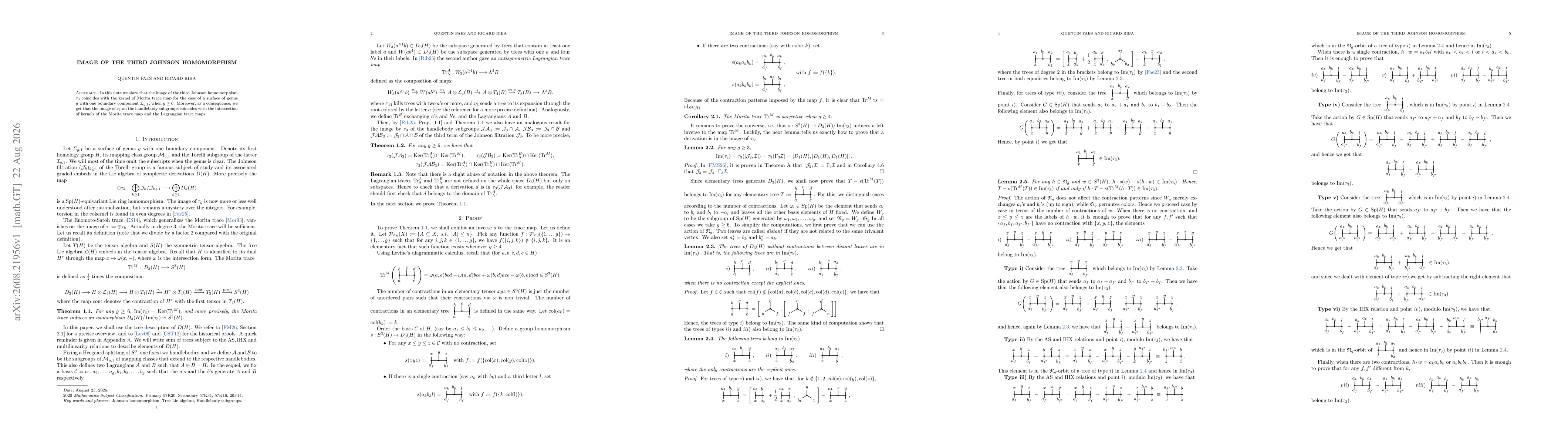 Thumbnail for Image of the third Johnson homomorphism
