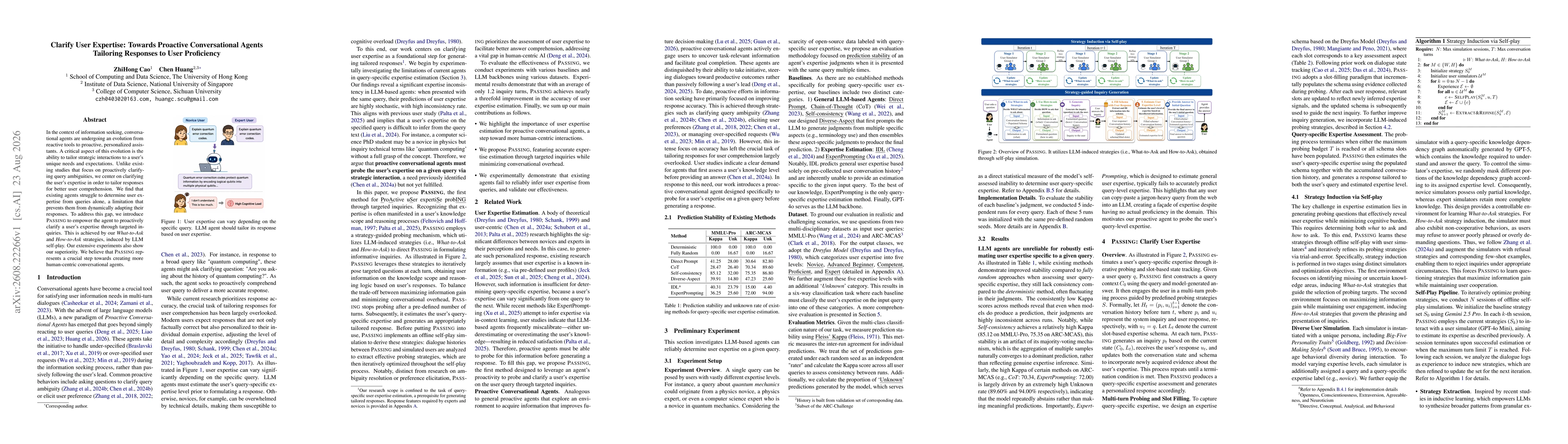 Thumbnail for Clarify User Expertise: Towards Proactive Conversational Agents Tailoring Responses to User Proficiency