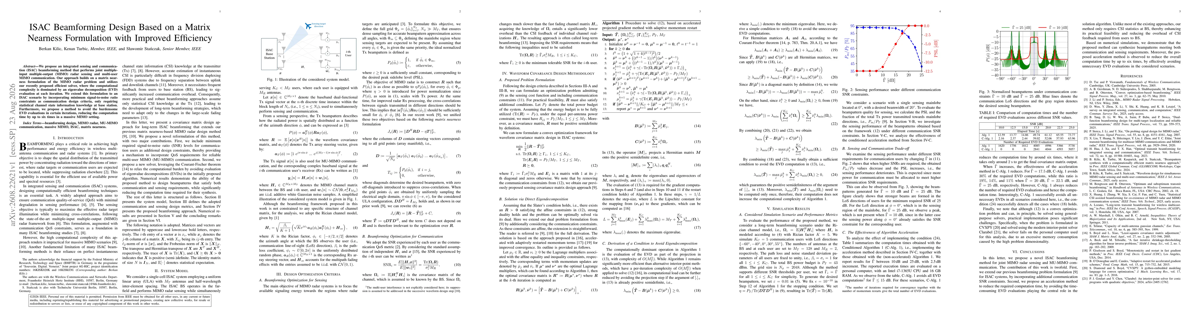 Thumbnail for ISAC Beamforming Design Based on a Matrix Nearness Formulation With Improved Efficiency