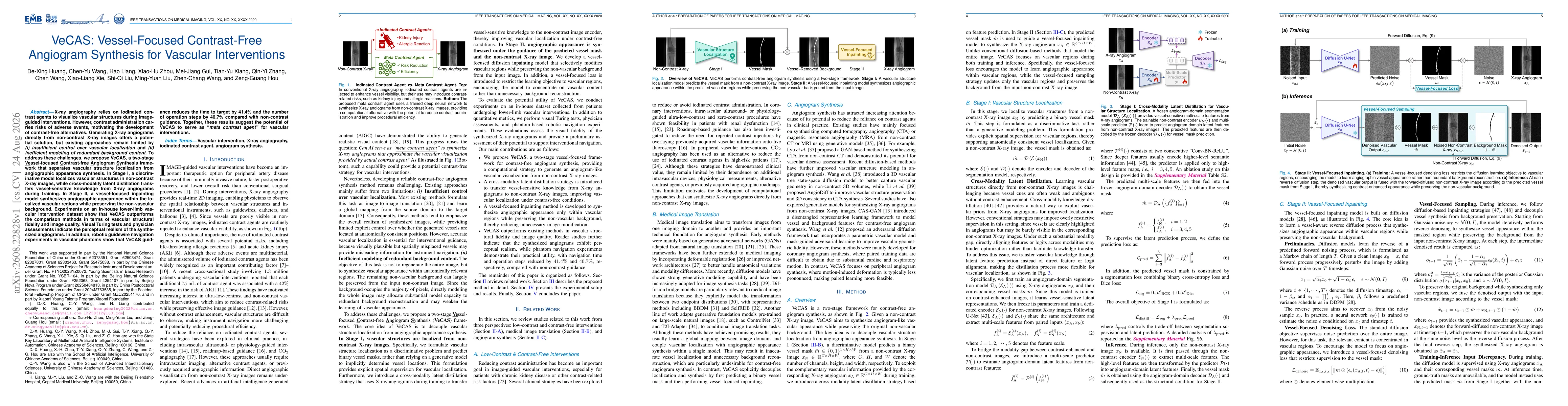 Thumbnail for VeCAS: Vessel-Focused Contrast-Free Angiogram Synthesis for Vascular Interventions
