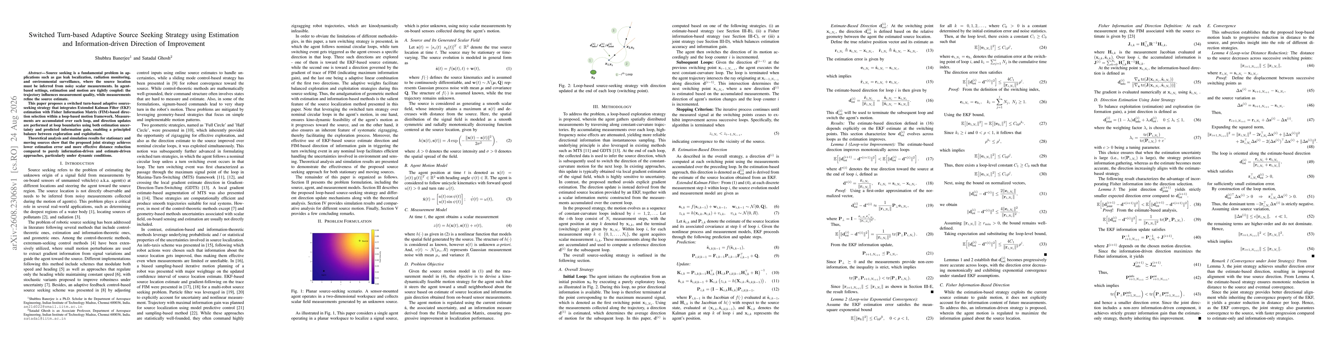 Thumbnail for Switched Turn-based Adaptive Source Seeking Strategy using Estimation and Information-driven Direction of Improvement